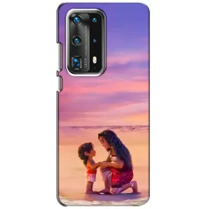 Чехол с мультфильмом Моана Huawei P40 (Маленькая Ваяна)