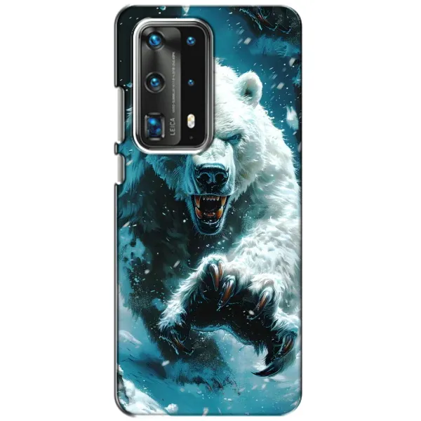 Чехол с принтом «Полярный медведь» для Huawei P40
