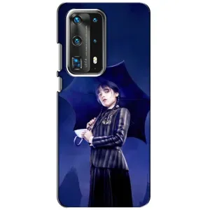 Силиконовый чехол с картинкой для Huawei P40 (Венсдей)