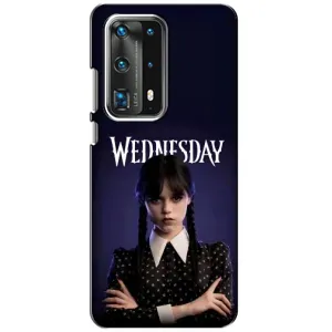 Силиконовый чехол с картинкой для Huawei P40 (Wednesday)