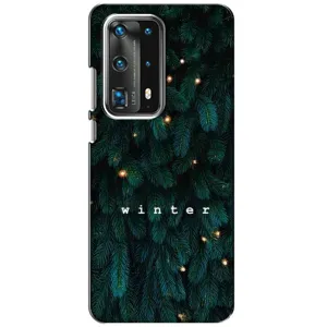Новогодние, Праздничные Чехлы для Huawei P40 - 2024 год (Winter)