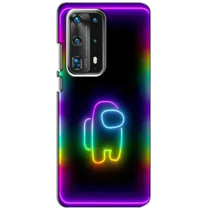Чохли Амонг Ас для Huawei P40 (AlphaPrint) (Яскравий скін)