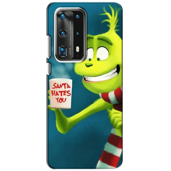 Чехол с принтом «Зеленый Гринч» для Huawei P40