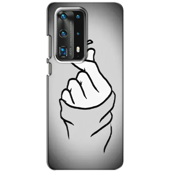 Чохол з принтом «Значок Love» для Huawei P40