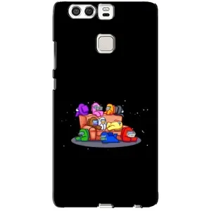 Чехол Амонг Ас для Huawei P9 (AlphaPrint) (Амонг-ас)