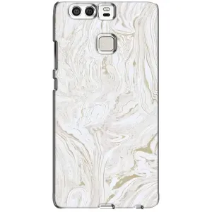 Мраморний чехол на Huawei P9 (VPrint) (Білий мрамор)