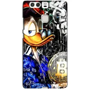 Чехли для Хуавей П9 - Scrooge MagDag (PREMIUMPrint) (Біткойн Скрудж)