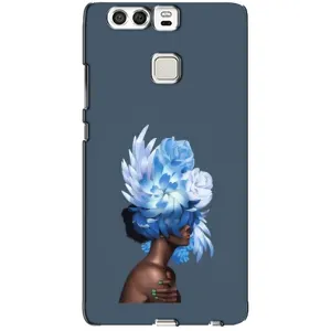 Чехлы (ART) Цветы на Huawei P9 (VPrint) (Квіти на голові)