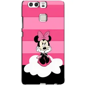 Эксклюзивный чехол для Huawei P9 (AlphaPrint - Мультяшные) (Девочка Maus)