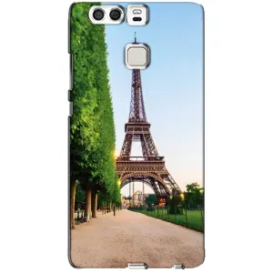 Чехол Эйфелева Башня для Huawei P9 - (AlphaPrint) (Дорога в Париж)
