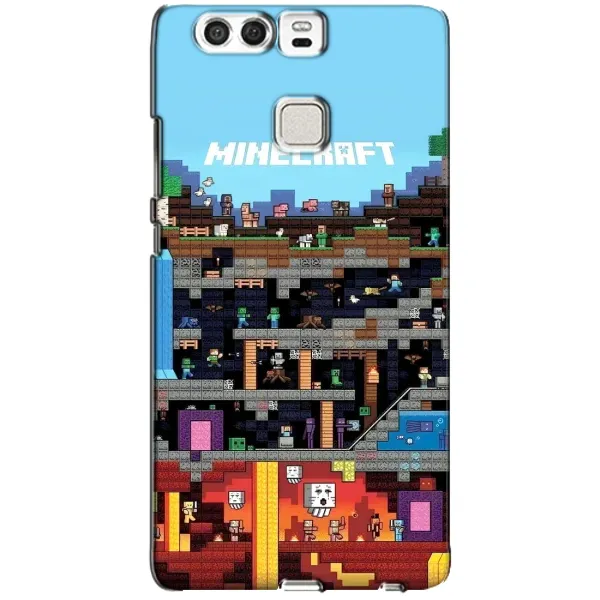 Чохол з принтом «фон Minecraft» для Huawei P9