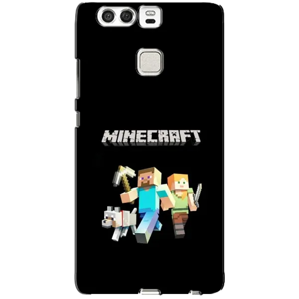 Чохол з принтом «герої Minecraft» для Huawei P9