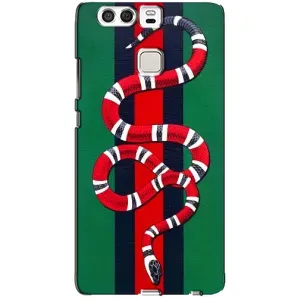 Чехлы ГУЧЧИ для Хуавей П9 (AlphaPrint) (Gucci змия)