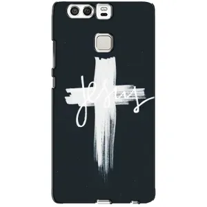 Чехол для Huawei P9 (AlphaPrint) - (Христианские) (Иисус)