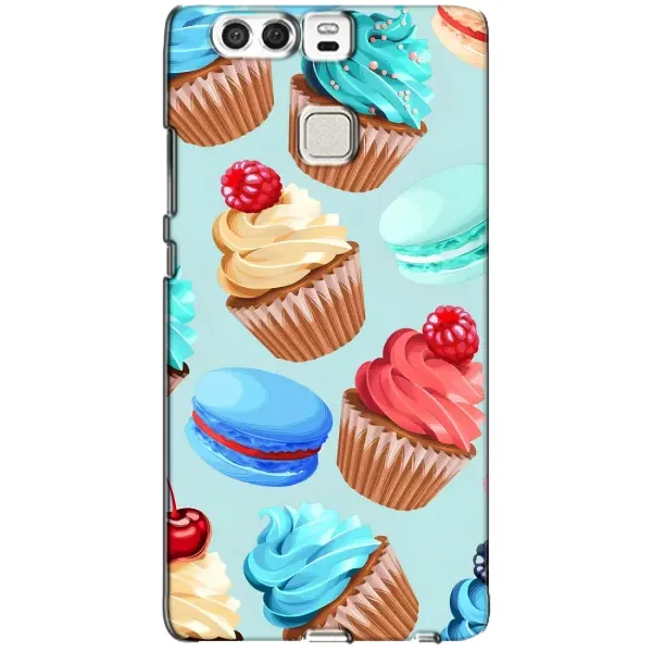 Чохол з принтом «Кексики» для Huawei P9