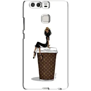 Чохли Луі Вітон для Huawei P9 (AlphaPrint - LOUIS VUITTON) (кава LOUIS VUITTON)
