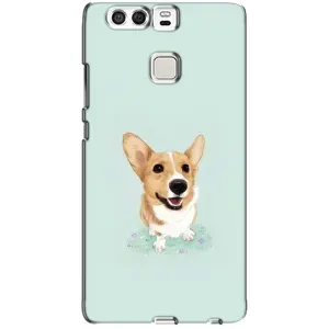 Чехлы с собаками для Huawei P9 (VPrint) (Корги)