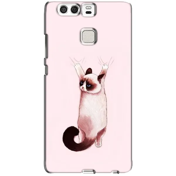 Чохол з принтом «Котик падає» для Huawei P9 Чохол з принтом «Котик падає» для Huawei P9