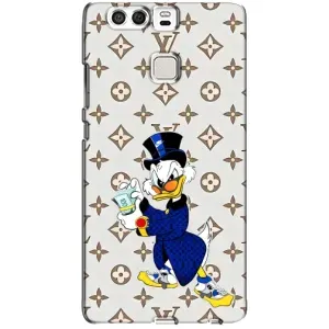 Чехли для Huawei P9 - Скрудж МакДак Louis Vuitton (PREMIUMPrint) (Макдак на стилі)