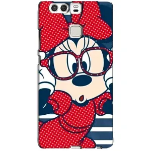 Эксклюзивный чехол для Huawei P9 (AlphaPrint - Мультяшные) (Маус в очках)
