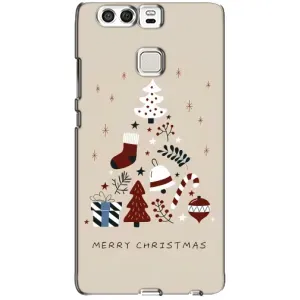 Різдвяні Чохли для Huawei P9 (VPrint) (Merry Christmas)