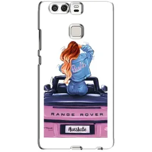Чехол с печатью для Huawei P9 - (Мода) (AlphaPrint) (На машине)