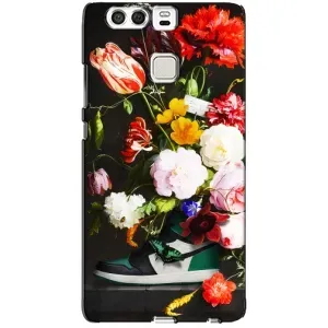 Бренднові Чохли для Huawei P9 - (PREMIUMPrint) (Nike цветы)