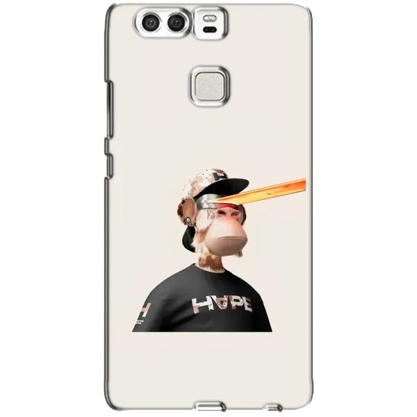 Чохол з принтом «мавпа NFT в окулярах» для Huawei P9
