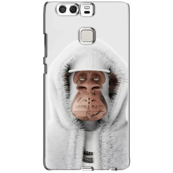 Чохол з принтом «мавпа NFT в тату» для Huawei P9