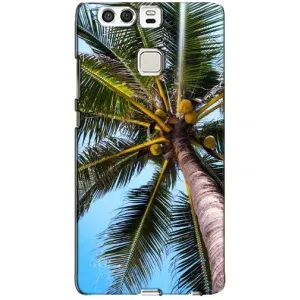 Силиконовый чехол с КАРТИНКАМИ лето для Huawei P9 (AlphaPrint) (Пальма)