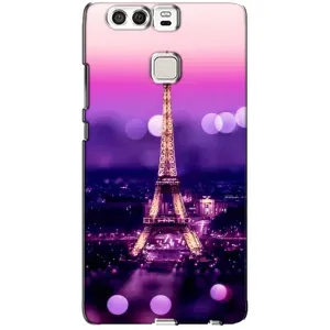 Чехол Эйфелева Башня для Huawei P9 - (AlphaPrint) (Париж Башня)