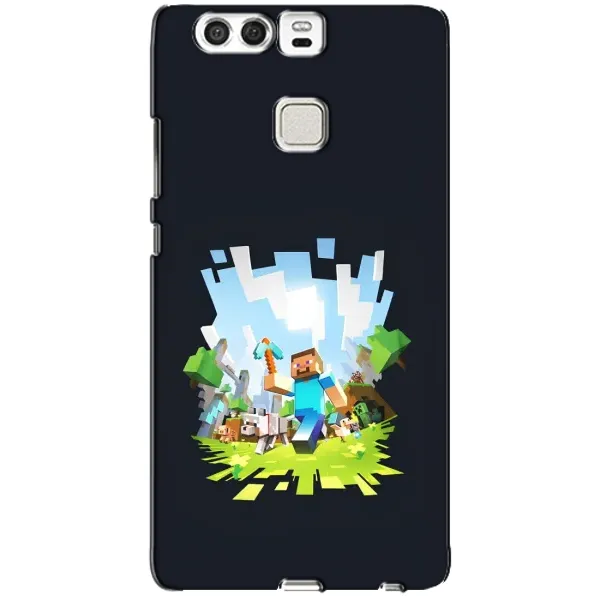 Чохол з принтом «персонажі Minecraft» для Huawei P9