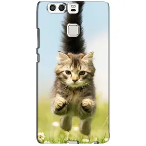 Чохли з Котиками для Huawei P9 (VPrint) (Прижок кота)