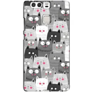 Чохли з Котиками для Huawei P9 (VPrint) (Мальовані котики)
