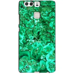 Мраморний чехол на Huawei P9 (VPrint) (Салатовий Мрамор)
