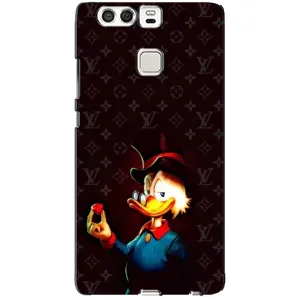 Чехли для Huawei P9 - Скрудж МакДак Louis Vuitton (PREMIUMPrint) (Скрудж з ботліантом)