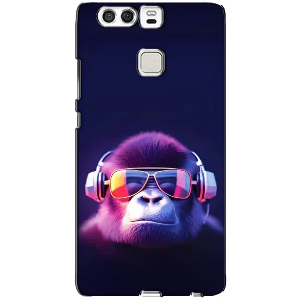 Чохол з принтом «Стильна мавпа» для Huawei P9