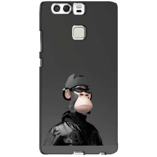 Чохол з принтом «стильна мавпа NFT» для Huawei P9