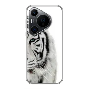 Чохли з картинкою животних Huawei Pura 70 PRO (Білий Тигр)