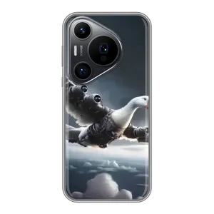 Чехол с мемом Тралалело тралала на Huawei Pura 70 PRO (Бомбардини гусини)
