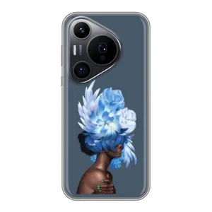 Чехлы (ART) Цветы на Huawei Pura 70 PRO (VPrint) (Квіти на голові)