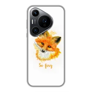 Чохли з картинкою Лисичка для Huawei Pura 70 PRO (VPrint) (Дівчинка Лиса)