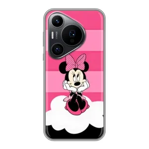 Міккі Маус чохол для Huawei Pura 70 PRO (AlphaPrint - Мультяшні) (Дівчинка Maus)