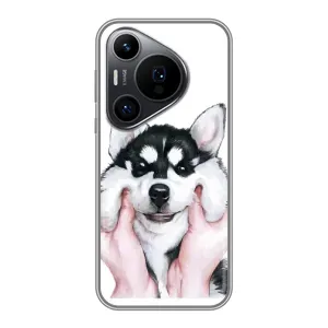 Чохли з собаками для Huawei Pura 70 PRO (VPrint) (Радісний Хаскі)