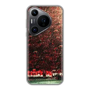 Чехол Манчестер Юнайтед для Huawei Пура 70 ПРо (AlphaPrint) (фанаты Манчестер Юнайтед)