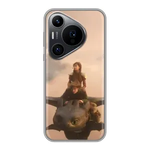 Чехол как приручить дракона на Huawei Pura 70 PRO (Фильм дракон)