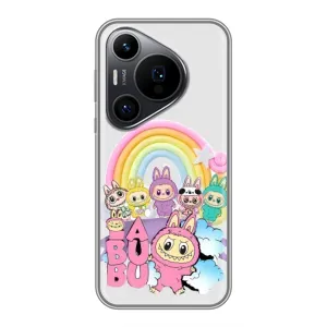 Чохол з Лабубу на Huawei Pura 70 PRO (Фон Лабубу)