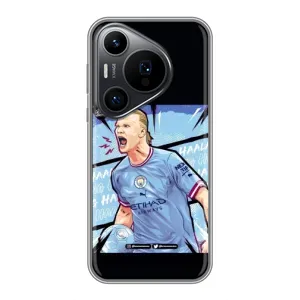 Чохли з футболістом Ерлінг Холанд для Huawei Pura 70 PRO (AlphaPrint) (гол Ерлінг Холанд)