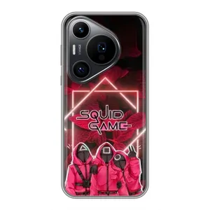 Чохол Гра в кальмара для Huawei Pura 70 PRO (Охоронці Гра кальмара)