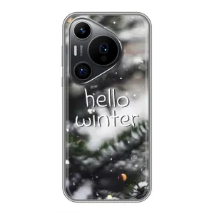 Новорічні, Святкові Чохли для Huawei Pura 70 PRO - 2024 год (Hello winter)